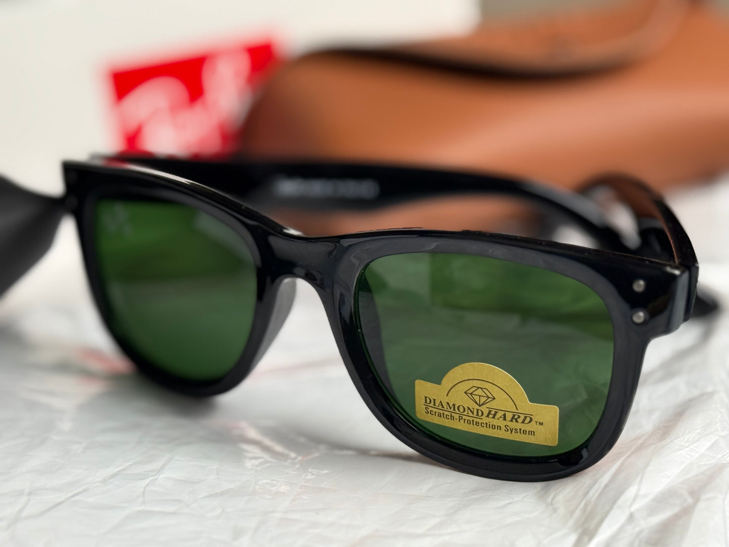 Imported Sunglasses RB Green & Brown