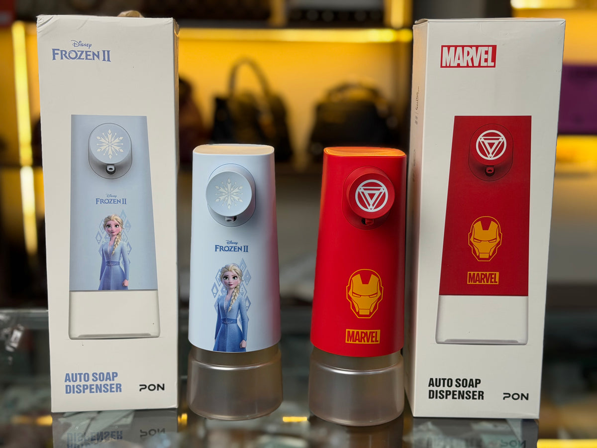 IronMan and Frozen Soap Dispenser