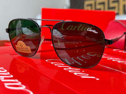 Imported sunglasses Cartier Silent