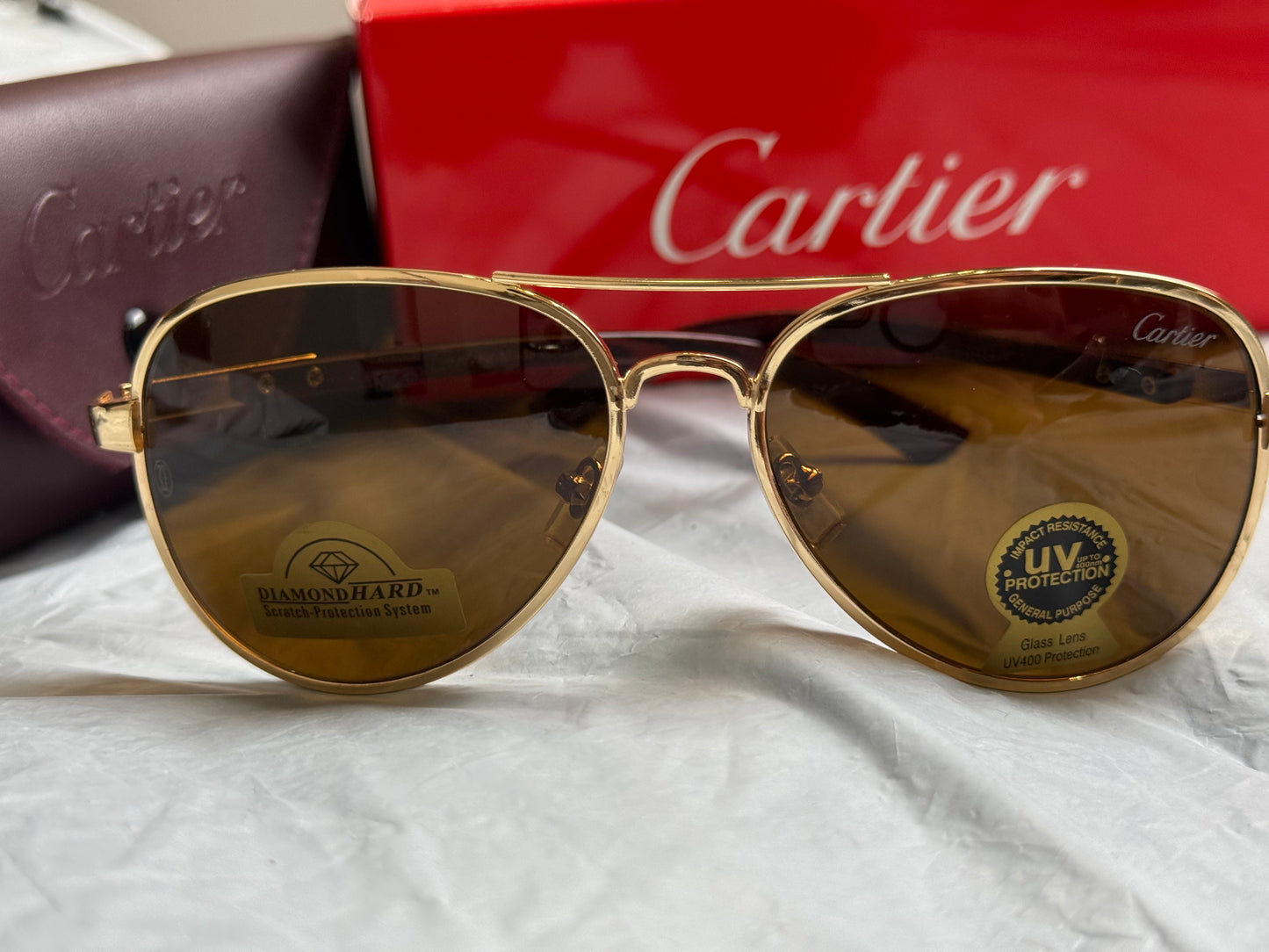Imported Sunglasses Cartier Aviator