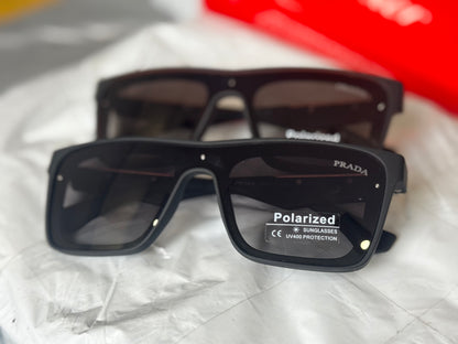 Imported Sunglasses Prada Gold Polorized