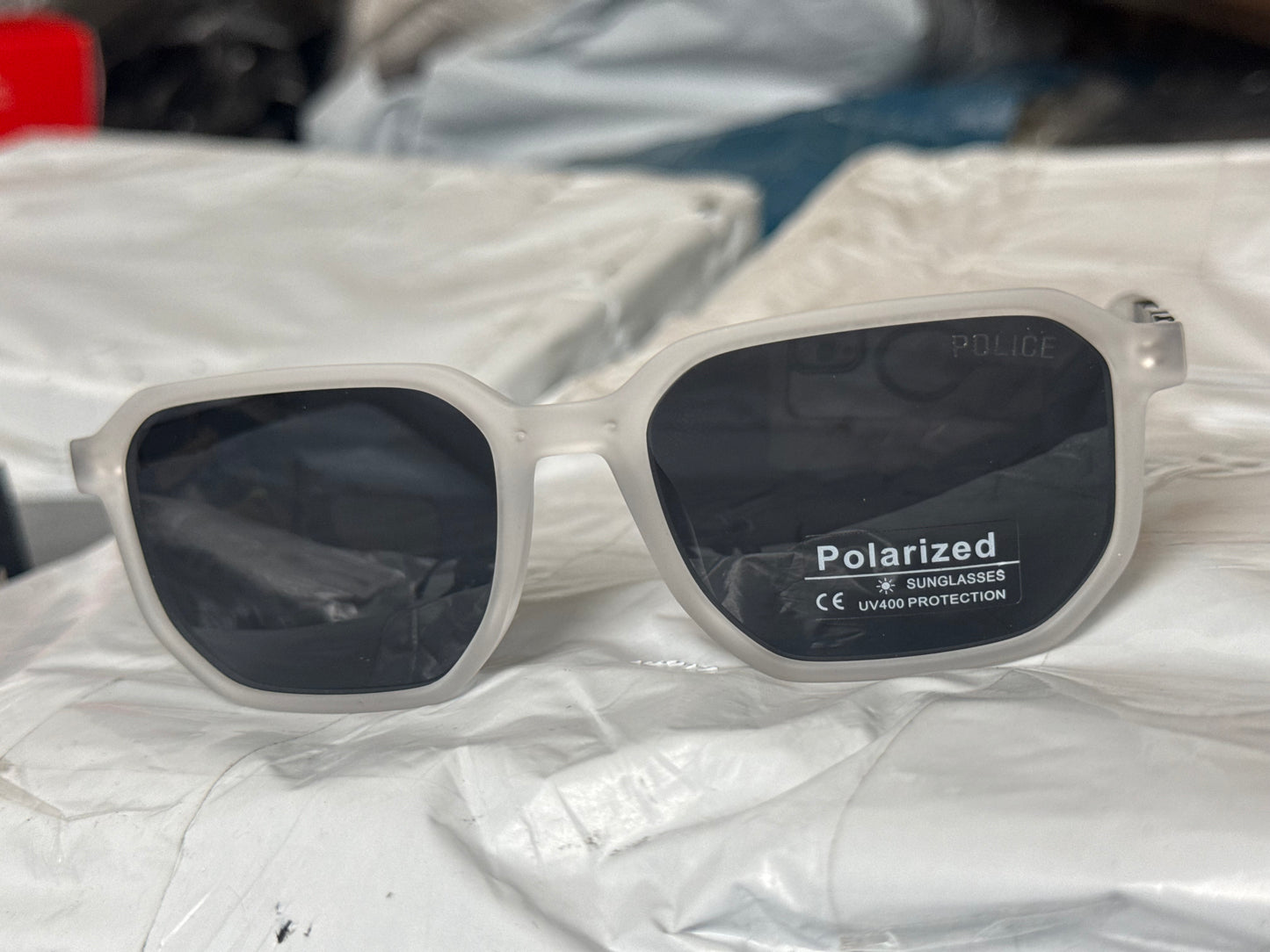 Imported Sunglasses Police Black Polorized