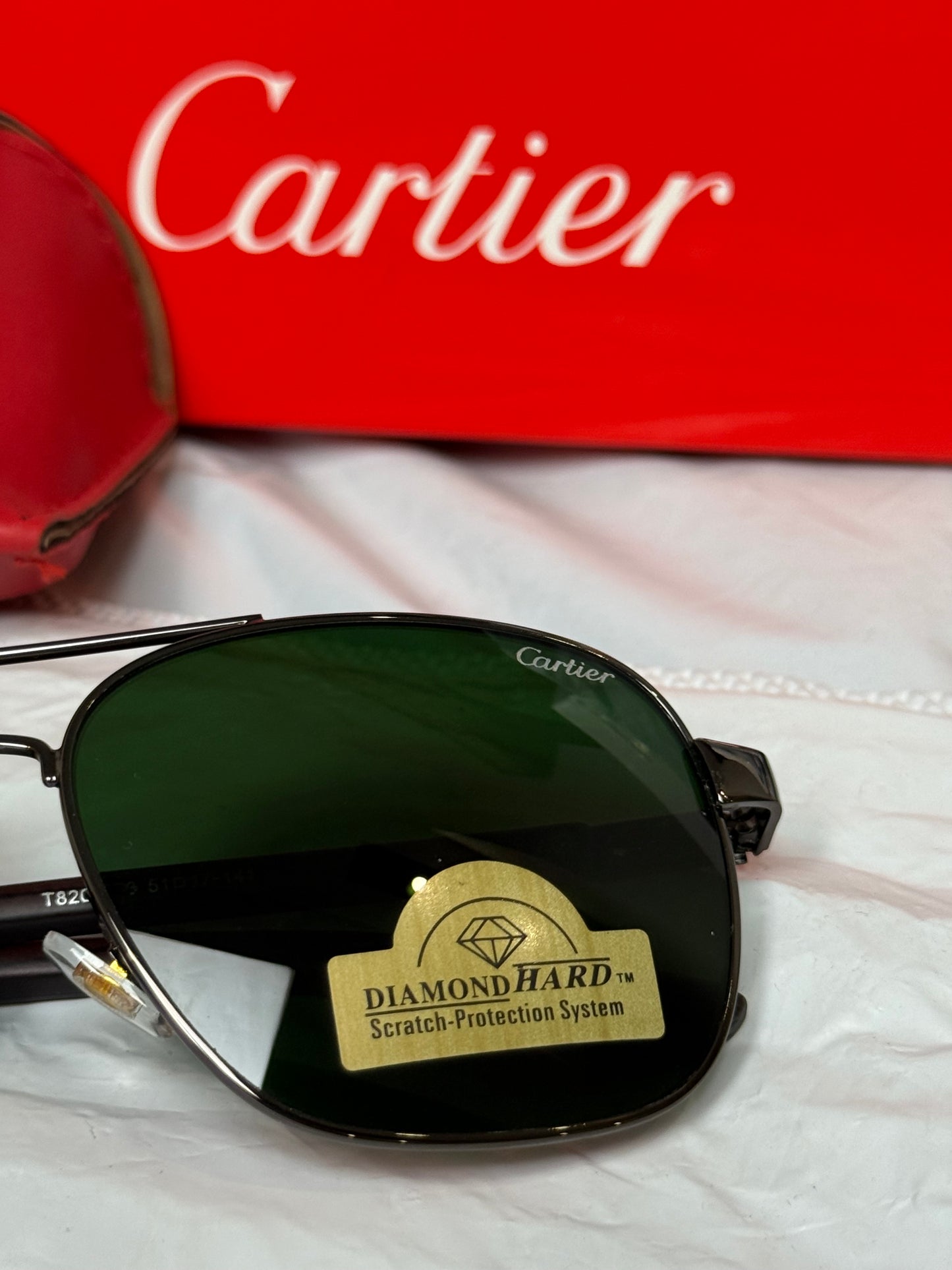 Imported Sunglasses Cartier Wooden