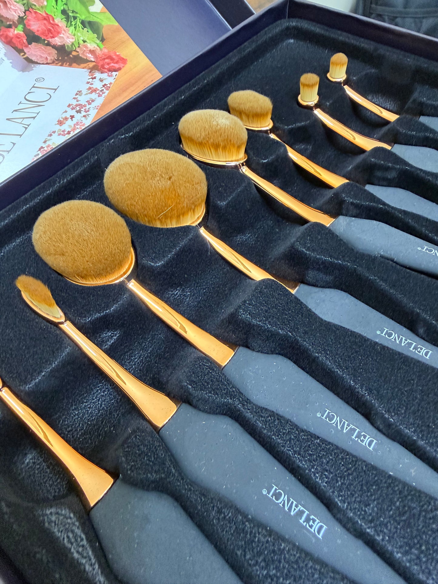 Delanci Makeup Brushes Set