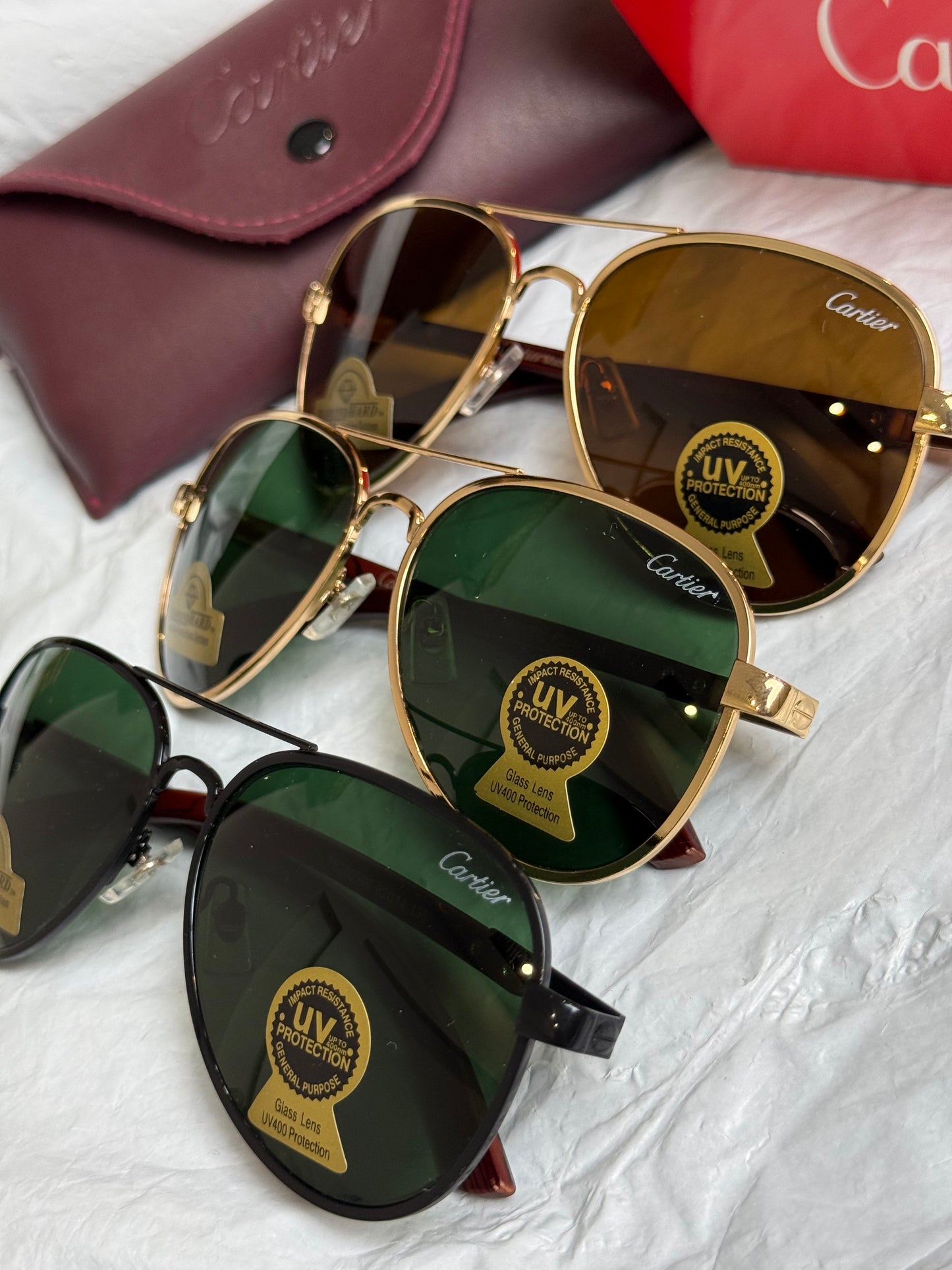 Imported Sunglasses Cartier Aviator
