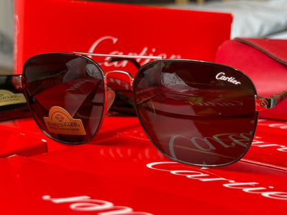 Imported sunglasses Cartier Silent