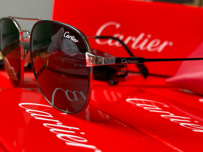 Imported sunglasses Cartier Silent