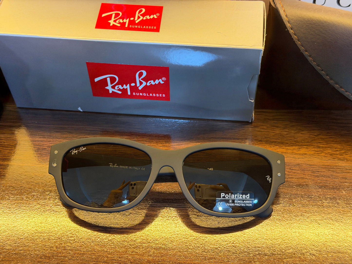 Imported Sunglasses RayBan Polorized Black