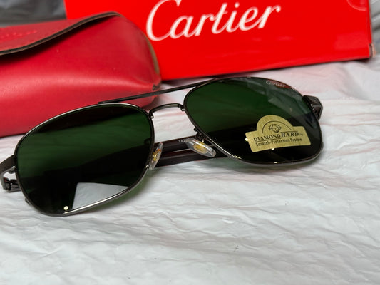 Imported Sunglasses Cartier Wooden