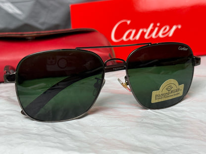 Imported Sunglasses Cartier Wooden