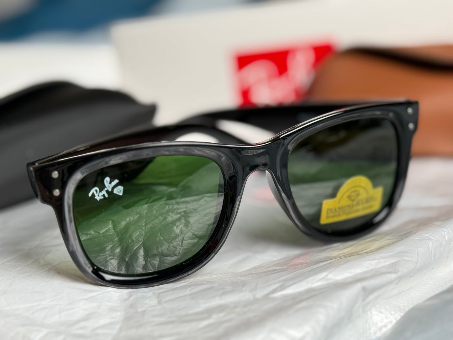 Imported Sunglasses RB Green & Brown