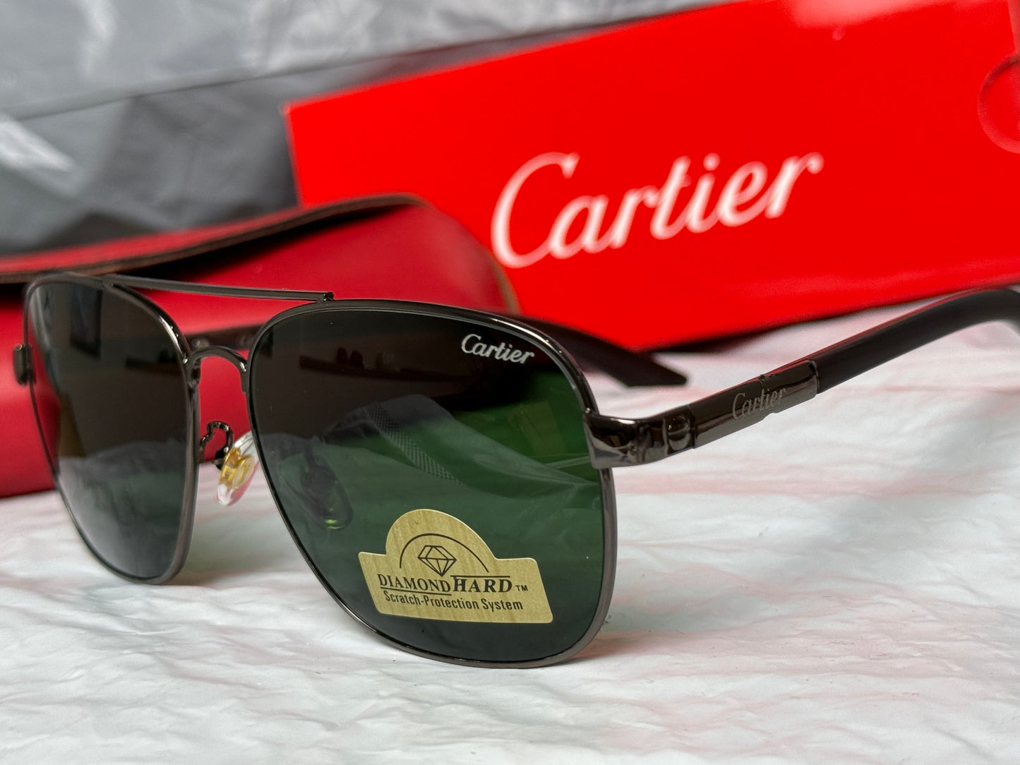 Imported Sunglasses Cartier Wooden