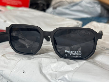 Imported Sunglasses Police Black Polorized