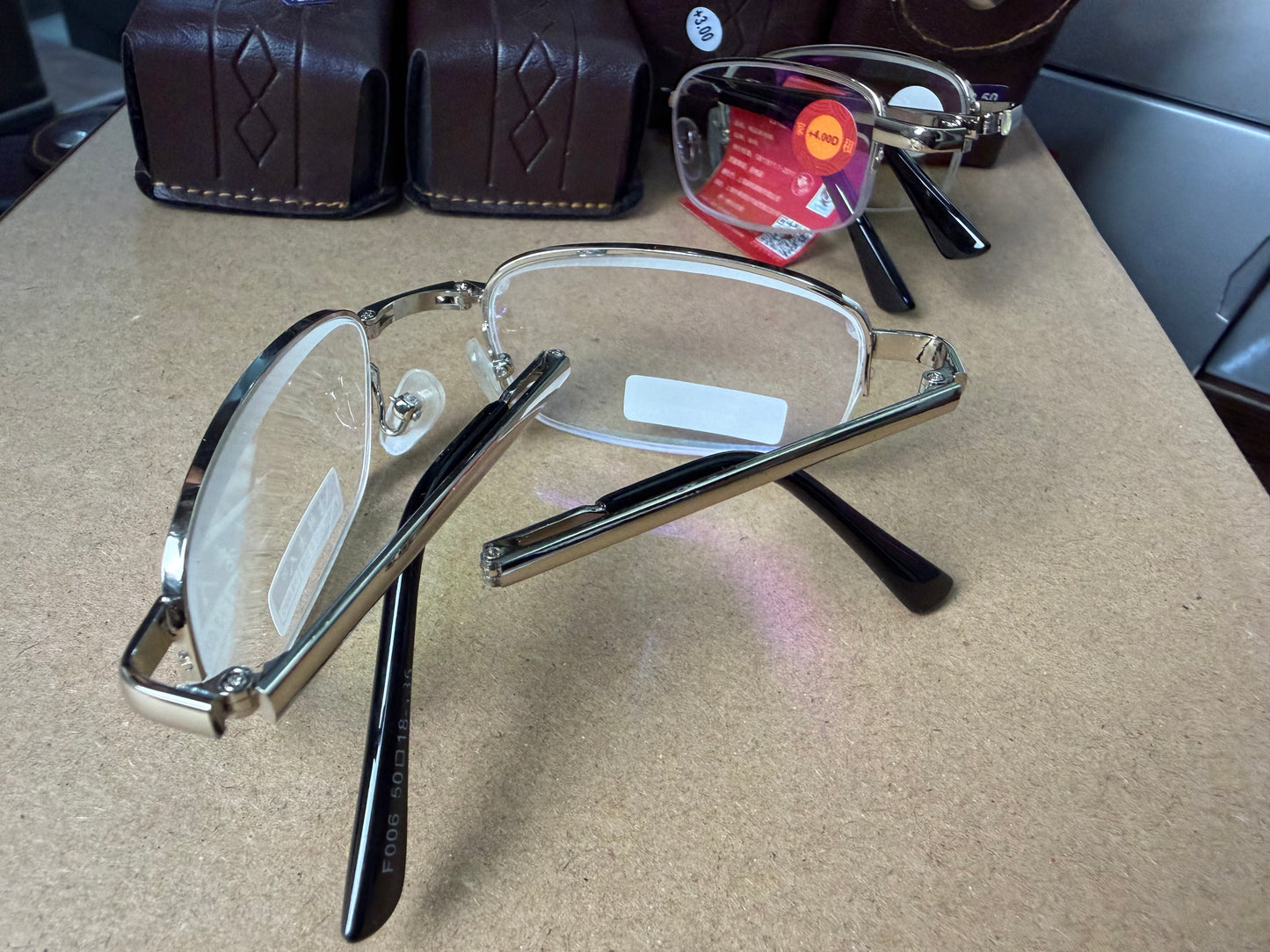 Imported Reading Glasses Golden