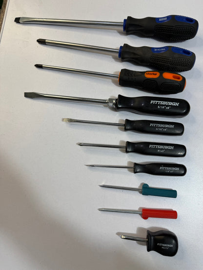 10 in 1 Imported Screwdrivers Deal