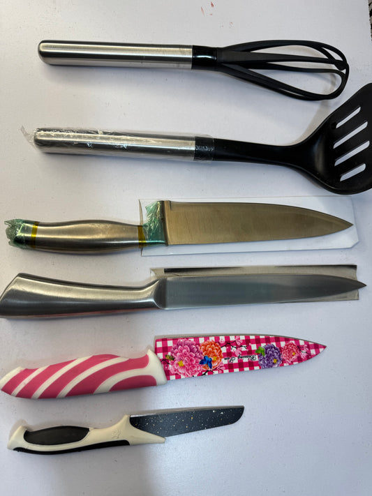 6 in 1 Kitchen Steel Knife Deal
