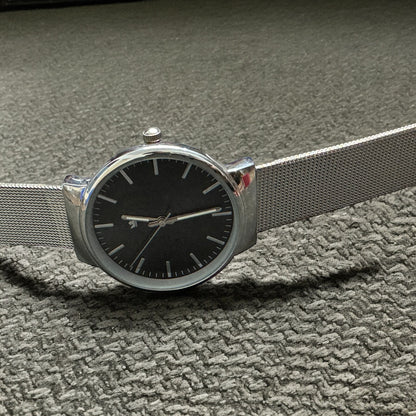 Sempre Brand silver watch with black Dial