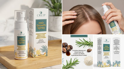 Pack of 2 CREIP Hair Growth Spray